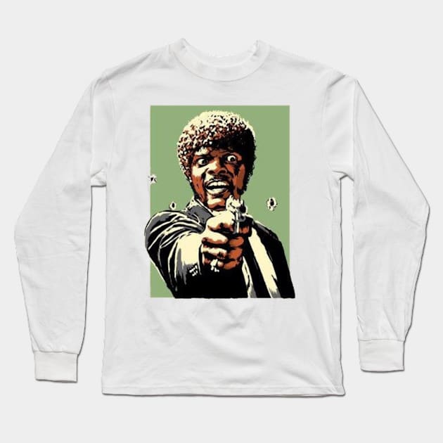 Pulp Fiction Long Sleeve T-Shirt by timon1132